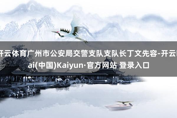 开云体育广州市公安局交警支队支队长丁文先容-开云kai(中国)Kaiyun·官方网站 登录入口